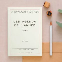 Hightide Weekly Planner Les Agenda De L'Année (Poche) - 2026 - A6