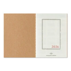 TRAVELER'S Notebook Passport Size 2026 Monthly (Pre-order Starts 10/1, Ships After 10/15) -Daily Stationery Hub 14497006 b