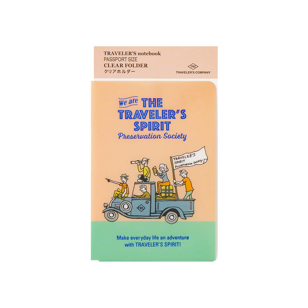 TRAVELER'S Notebook Passport Size Clear Folder 2026 (Pre-order Starts 10/1, Ships After 10/15) 5 TRAVELER'S Notebook Passport Size Clear Folder 2026 (Pre-order Starts 10/1, Ships After 10/15) - Image 5