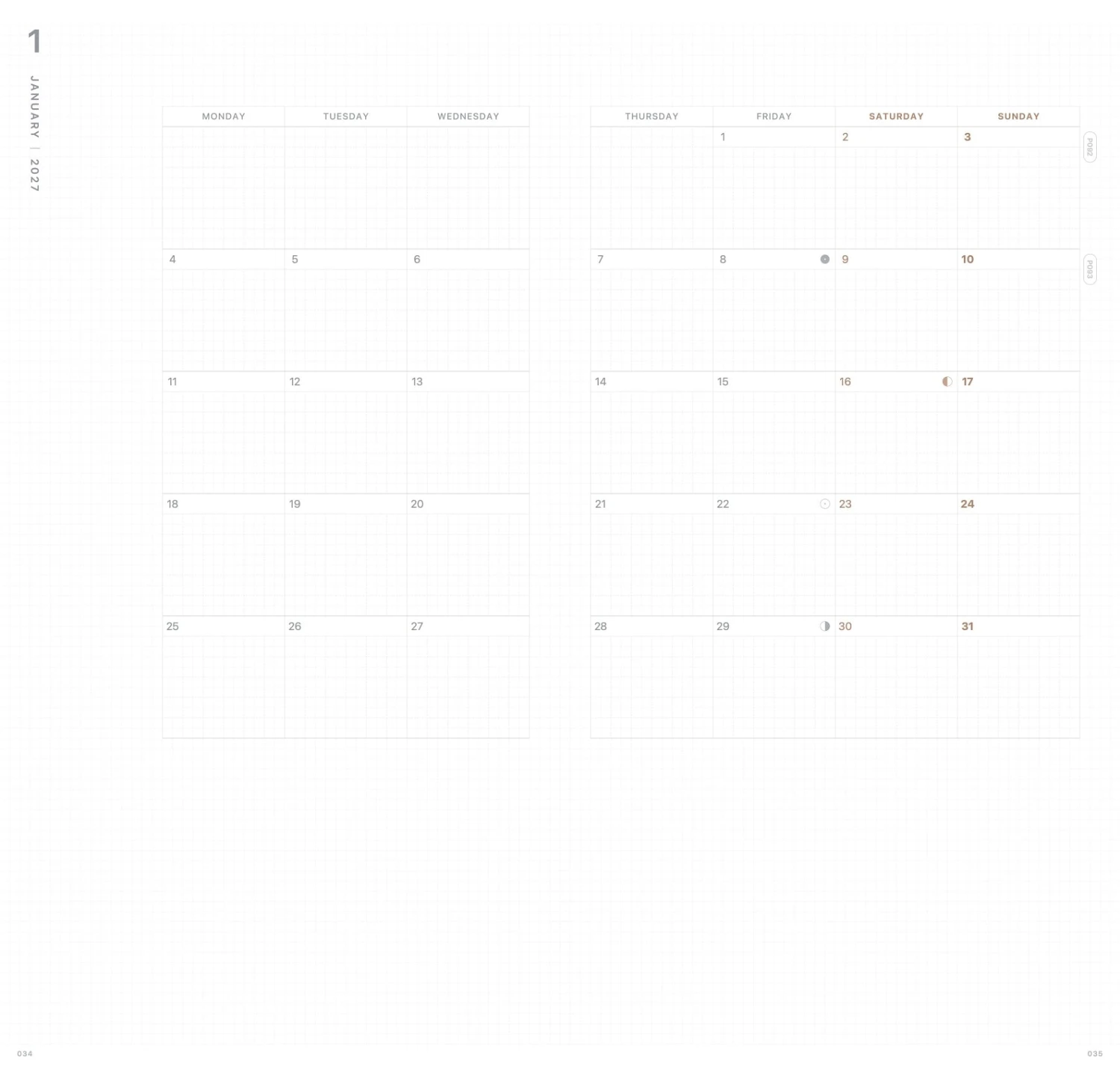 Take A Note 2026 - Slim Bi-weekly Planner - A5 Slim (Pre-order Starts Late September, Ships Mid November) 7 Take A Note 2026 - Slim Bi-weekly Planner - A5 Slim (Pre-order Starts Late September, Ships Mid November) - Image 7