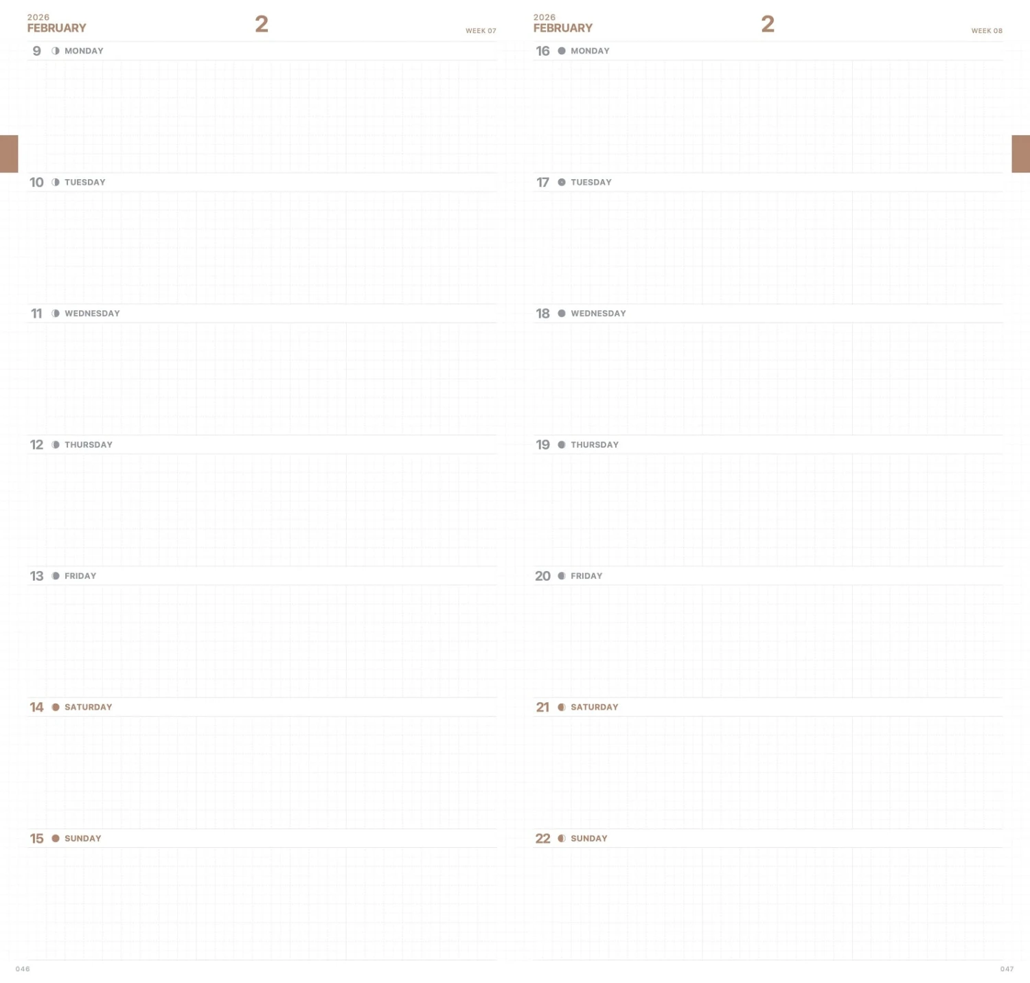 Take A Note 2026 - Slim Bi-weekly Planner - A5 Slim (Pre-order Starts Late September, Ships Mid November) 9 Take A Note 2026 - Slim Bi-weekly Planner - A5 Slim (Pre-order Starts Late September, Ships Mid November) - Image 9