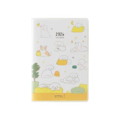 Midori Pocket Diary 2026 - Dog - Mini (Pre-order Starts 7/29, Ships Late September)