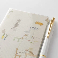 Midori Pocket Diary 2026 - Cat - Mini (Pre-order Starts 7/29, Ships Late September) -Daily Stationery Hub 22357 3