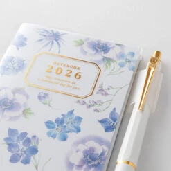 Midori Pocket Diary 2026 - Country Time Flowers - Mini (Pre-order Starts 7/29, Ships Late September) -Daily Stationery Hub 22358 3