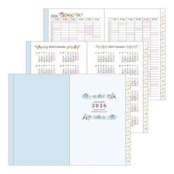 Midori Pocket Diary 2026 - Country Time Flowers - Mini (Pre-order Starts 7/29, Ships Late September) -Daily Stationery Hub 22358 6