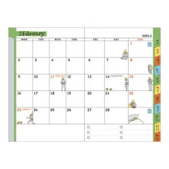 Midori Pocket Diary 2026 - Ojisan - Mini (Pre-order Starts 7/29, Ships Late September) -Daily Stationery Hub 22360 5