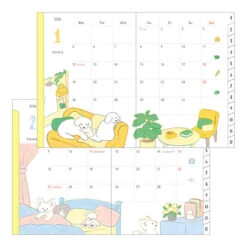Midori Pocket Diary 2026 - Dog - A6 (Pre-order Starts 7/29, Ships Late September) -Daily Stationery Hub 22366 4