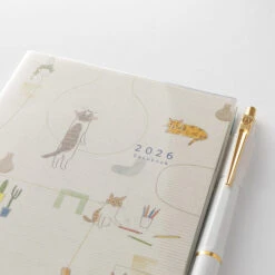 Midori Pocket Diary 2026 - Cat - A6 (Pre-order Starts 7/29, Ships Late September) -Daily Stationery Hub 22367 3