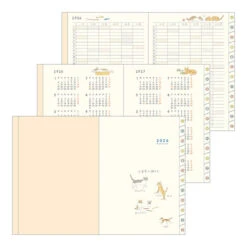 Midori Pocket Diary 2026 - Cat - A6 (Pre-order Starts 7/29, Ships Late September) -Daily Stationery Hub 22367 6