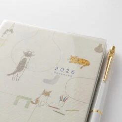 Midori Pocket Diary 2026 - Cat - B6 (Pre-order Starts 7/29, Ships Late September) -Daily Stationery Hub 22373 3