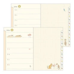 Midori Pocket Diary 2026 - Cat - B6 (Pre-order Starts 7/29, Ships Late September) -Daily Stationery Hub 22373 5
