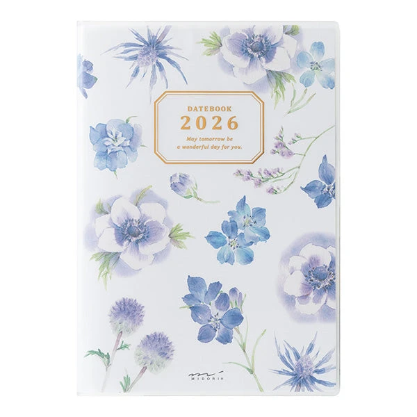 Midori Pocket Diary 2026 - Country Time Flowers - B6 (Pre-order Starts 7/29, Ships Late September) 1 Midori Pocket Diary 2026 - Country Time Flowers - B6 (Pre-order Starts 7/29, Ships Late September)