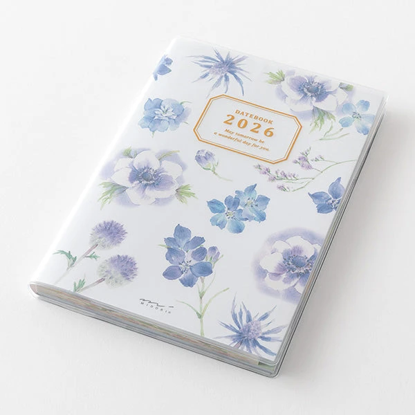 Midori Pocket Diary 2026 - Country Time Flowers - B6 (Pre-order Starts 7/29, Ships Late September) 2 Midori Pocket Diary 2026 - Country Time Flowers - B6 (Pre-order Starts 7/29, Ships Late September) - Image 2