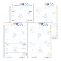 Midori Pocket Diary 2026 - Country Time Flowers - B6 (Pre-order Starts 7/29, Ships Late September) 11 Midori Pocket Diary 2026 - Country Time Flowers - B6 (Pre-order Starts 7/29, Ships Late September) -Daily Stationery Hub 22374 5