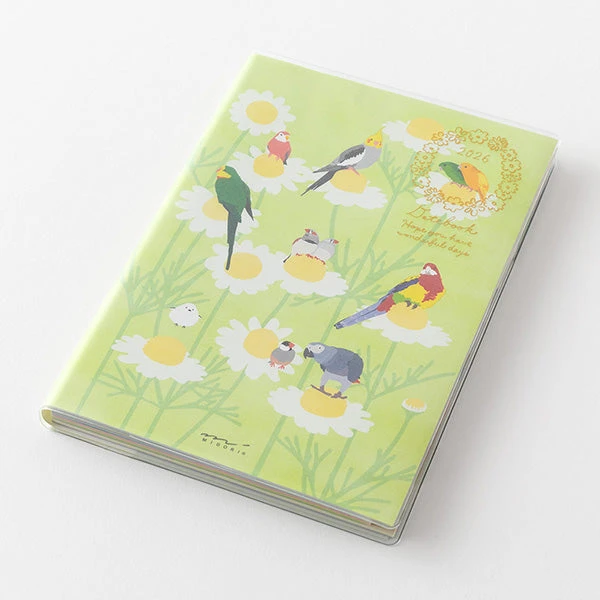 Midori Pocket Diary 2026 - Bird - B6 (Pre-order Starts 7/29, Ships Late September) 2 Midori Pocket Diary 2026 - Bird - B6 (Pre-order Starts 7/29, Ships Late September) - Image 2