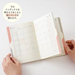 Midori Double Schedule Diary - 2026 - B6 (Pre-order Starts 7/29, Ships Late September) -Daily Stationery Hub 22382 6