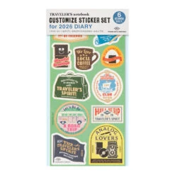 TRAVELER'S Notebook Customized Sticker Set For 2026 Diary (Pre-order Starts 10/1, Ships After 10/15) -Daily Stationery Hub 84809006 24afdab5 6e07 4510 a7ef 64a761485748