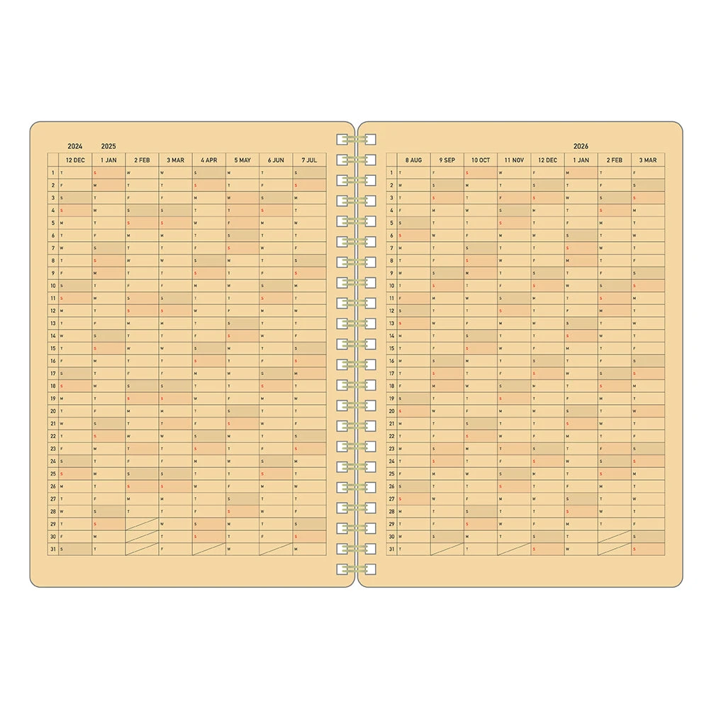 Kleid Kraft Work Diary - 2026 - B6 (Pre-order Starts August, Ships Early October) 4 Kleid Kraft Work Diary - 2026 - B6 (Pre-order Starts August, Ships Early October) - Image 4