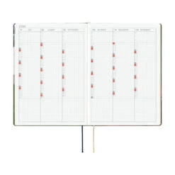 Hobonichi Techo HON 2026 - A5 - Hiroko Kubota: Waiting On The Chord - English -Daily Stationery Hub cb26 hon kubota 10