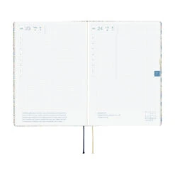 Hobonichi Techo HON 2026 - A5 - Liberty Fabrics: Sasha Kiora - English -Daily Stationery Hub cb26 hon libertysasha 09