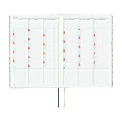 Hobonichi Techo HON 2026 - A5 - Liberty Fabrics: Sasha Kiora - English -Daily Stationery Hub cb26 hon libertysasha 10