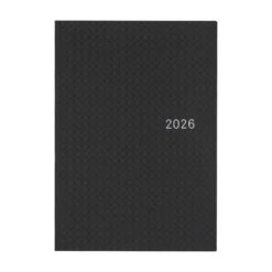 Hobonichi Techo HON 2026 - A5 - Paper Series: Black Gingham - English