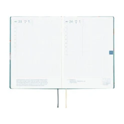 Hobonichi Techo HON 2026 - A5 - Bow & Tie: In The Forest - English -Daily Stationery Hub cb26 hon tieforest 09