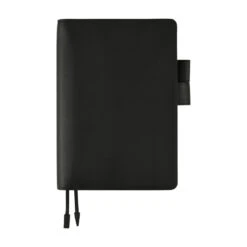 Hobonichi Techo Cousin Book & Cover 2026 - Leather: TS Basic - Black - A5