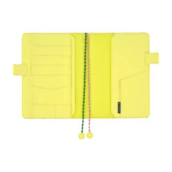 Hobonichi Techo Cousin Book & Cover 2026 - Minä Perhonen: Skyful (Yellow) - A5 -Daily Stationery Hub cc26 minaskyful 04