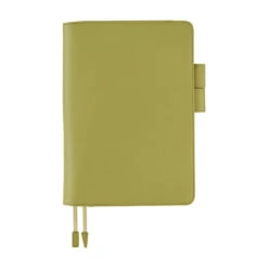 Hobonichi Techo Cousin Book & Cover 2026 - Leather: Sage Green - A5