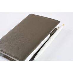 Hobonichi Original Book & Cover 2026 - Leather: Taut (Gray & Light Blue) - A6 -Daily Stationery Hub extra 02 251e81f2 b43c 4cde 93e4 395390191fc5