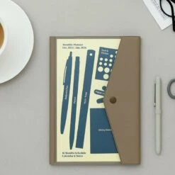 Hightide Monthly Planner Fugen - 2026 - A5 -Daily Stationery Hub fugen2