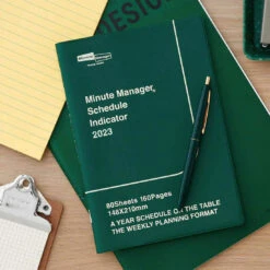 Hightide Weekly Planner Minute Manager - 2026 - A5 LEFT -Daily Stationery Hub left3