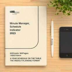 Hightide Weekly Planner Minute Manager - 2026 - A5 LEFT