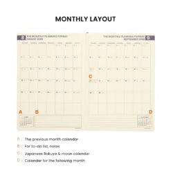 Hightide Weekly Planner Minute Manager - 2026 - A5 LEFT -Daily Stationery Hub minute2