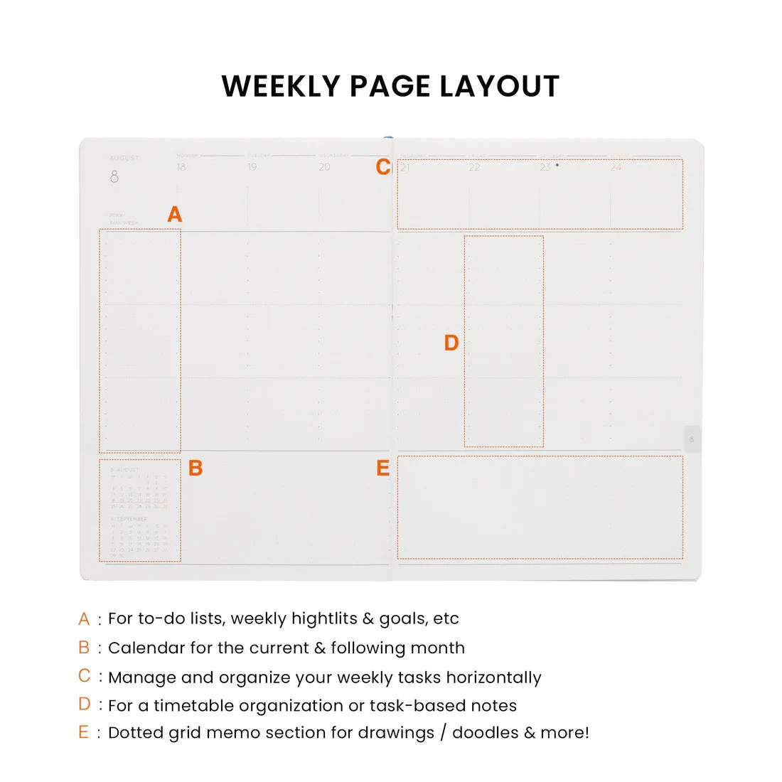 Hightide Weekly Planner Nähe - 2026 - B6 Free 8 Hightide Weekly Planner Nähe - 2026 - B6 Free - Image 8