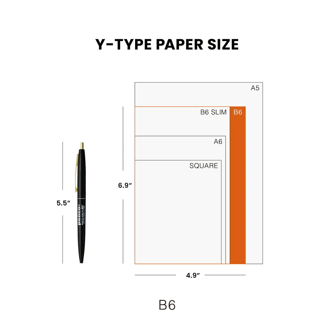 Hightide Weekly Planner Papillon - 2026 - B6 6 Hightide Weekly Planner Papillon - 2026 - B6 - Image 6