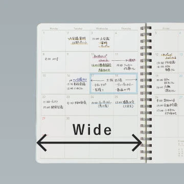 Kokuyo Sooofa Soft Ring Diary 2026 - B6 - Light Pink (Pre-order Starts Early August, Ships Mid September) 5 Kokuyo Sooofa Soft Ring Diary 2026 - B6 - Light Pink (Pre-order Starts Early August, Ships Mid September) - Image 5