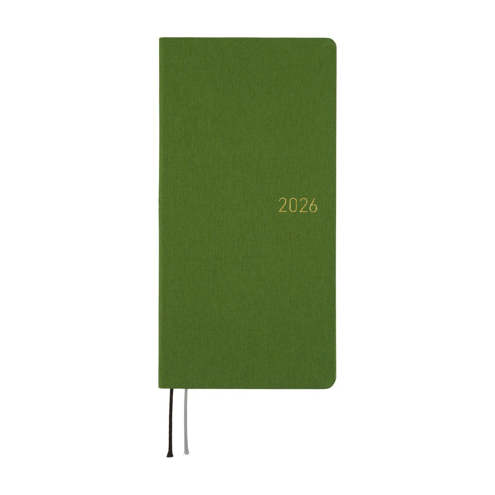 Hobonichi Techo Weeks 2026 - Colors: Antique Green 1 Hobonichi Techo Weeks 2026 - Colors: Antique Green