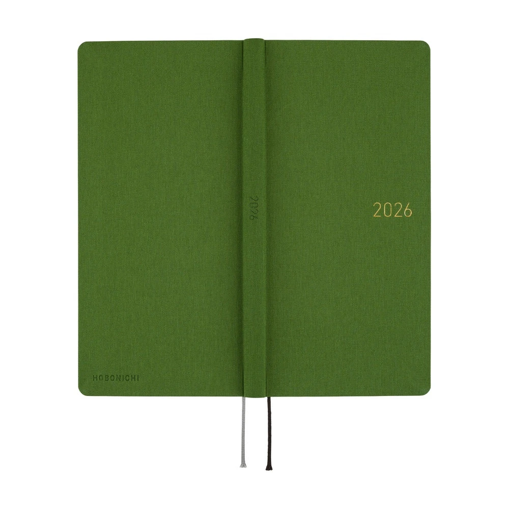 Hobonichi Techo Weeks 2026 - Colors: Antique Green 3 Hobonichi Techo Weeks 2026 - Colors: Antique Green - Image 3