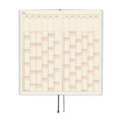 Hobonichi Techo Weeks 2026 - Colors: Sky Mist 9 Hobonichi Techo Weeks 2026 - Colors: Sky Mist -Daily Stationery Hub wb26 colorsmist 09