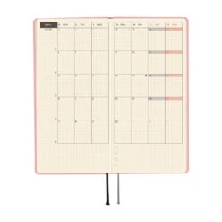 Hobonichi Techo Weeks 2026 - Colors: Strawberry Milk -Daily Stationery Hub wb26 colorssmilk 07