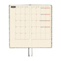 Hobonichi Techo Weeks 2026 - Liberty Fabrics: Sasha Kiora -Daily Stationery Hub wb26 libertysasha 07