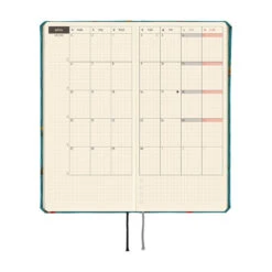 Hobonichi Techo Weeks Mega 2026 - Bow & Tie: In The Forest -Daily Stationery Hub wb26 m tieforest 07