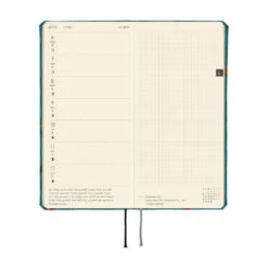 Hobonichi Techo Weeks Mega 2026 - Bow & Tie: In The Forest -Daily Stationery Hub wb26 m tieforest 08