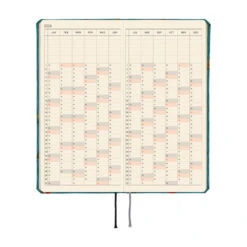 Hobonichi Techo Weeks Mega 2026 - Bow & Tie: In The Forest -Daily Stationery Hub wb26 m tieforest 09