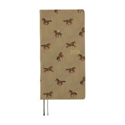 Hobonichi Techo Weeks Mega 2026 - Bow & Tie: Galloping Horses