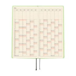 Hobonichi Techo Weeks 2026 - Smooth: Melon Sorbet -Daily Stationery Hub wb26 smoothmelon 09