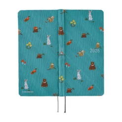 Hobonichi Techo Weeks 2026 - Bow & Tie: In The Forest -Daily Stationery Hub wb26 tieforest 03