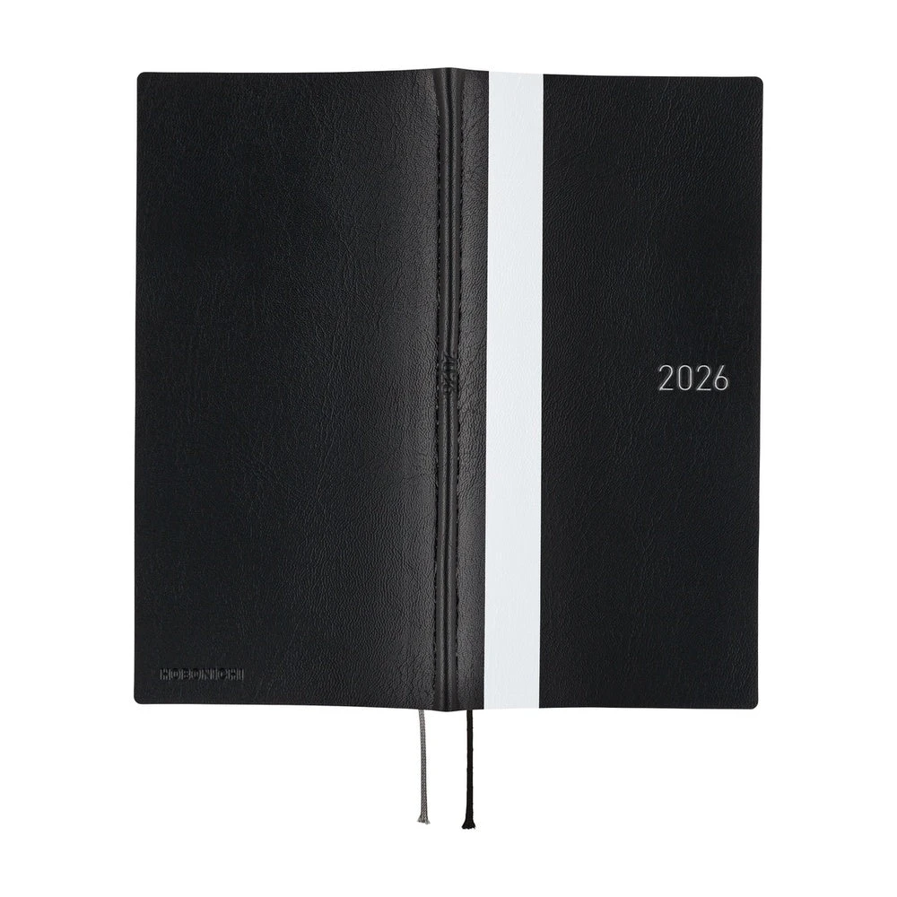 Hobonichi Techo Weeks 2026 - White Line: Black 3 Hobonichi Techo Weeks 2026 - White Line: Black - Image 3